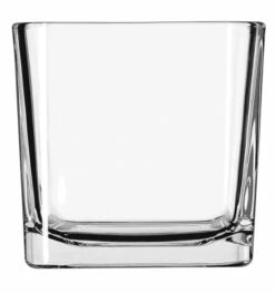 Libbey 5475 3.5" Medium Glass Cube Votive - 12 / CS