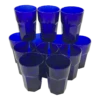 1950s Art Deco Libbeys Cobalt Blue Tumblers - Set Of 12. -Libbey Shop 1950s art deco libbeys cobalt blue tumblers set of 12 8930