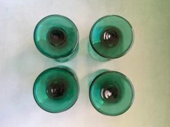 1980s Libbey Juniper Gold Rimmed Wine Glasses- Set Of 4 -Libbey Shop 1980s libbey juniper gold rimmed wine glasses set of 4 5719