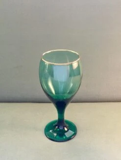 1980s Libbey Juniper Gold Rimmed Wine Glasses- Set Of 4 -Libbey Shop 1980s libbey juniper gold rimmed wine glasses set of 4 7511