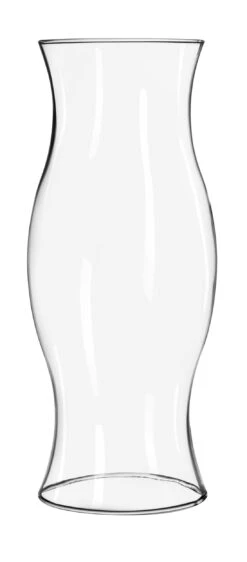 Libbey 9860477RTB Clear Glass Hurricane Shade - 4 / CS