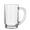 Libbey 5303 Clear 19.5 Oz. Thumbprint Stein Glass - 24 / CS -Libbey Shop 400210