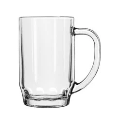 Libbey 5303 Clear 19.5 Oz. Thumbprint Stein Glass - 24 / CS
