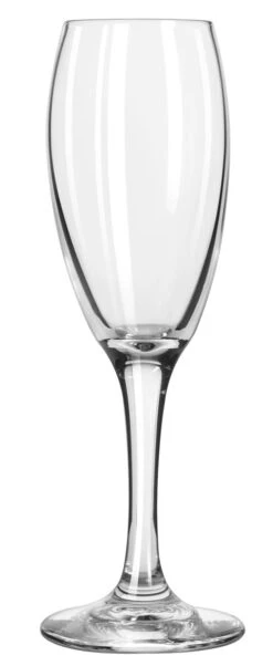 Libbey 3996 Teardrop 5.75 Ounce Flute Glass - 12 / CS