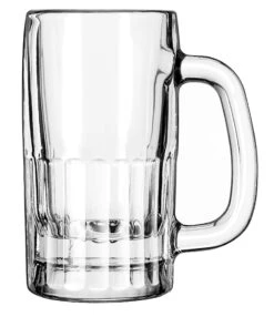 Libbey 5362 Clear 10 Oz. Glass Beer Mug - 12 / CS