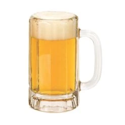 Libbey 5020 Clear 16 Ounce Paneled Mug - 12 / CS