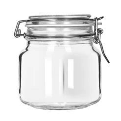 Libbey 17209925 Infusion 25.25 Ounce Glass Jar With Lid - 6 / CS