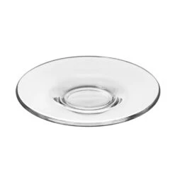 Libbey 13208919 Ischia Clear 4.63" Espresso Saucer - 12 / CS