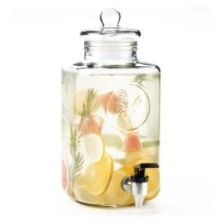 Libbey 92164 Infusion 1.85 Gallon Farmhouse Dispenser - 2 / CS