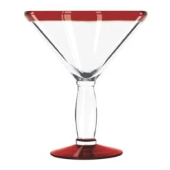 Libbey 92306R Aruba 15 Ounce Red Cocktail Glass - 12 / CS