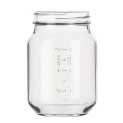Libbey 92455 Infinium Classic 16 Oz. Plastic Mason Jar - 12 / CS