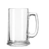 Libbey 5011 Clear 15 Oz. Handled Beer Mug - 12 / CS -Libbey Shop 77055081