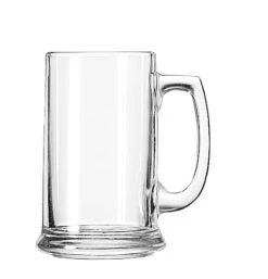 Libbey 5011 Clear 15 Oz. Handled Beer Mug - 12 / CS
