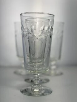 Vintage 1940’s Rock Sharpe Victoria Pattern Ice Tea Glasses Set Of 4 -Libbey Shop vintage 1940s rock sharpe victoria pattern ice tea glasses set of 4 1287