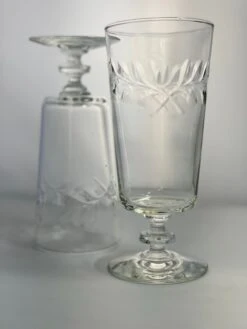 Vintage 1940’s Rock Sharpe Victoria Pattern Ice Tea Glasses Set Of 4 -Libbey Shop vintage 1940s rock sharpe victoria pattern ice tea glasses set of 4 6807