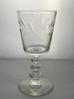 Vintage 1940’s Rock Sharpe Victoria Small Wine Or Cordial Stemware- Set Of 6 18 Vintage 1940’s Rock Sharpe Victoria Small Wine Or Cordial Stemware- Set Of 6 -Libbey Shop vintage 1940s rock sharpe victoria small wine or cordial stemware set of 6 5096