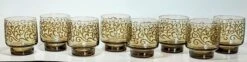 Vintage 1970s Tawny Paisley Accent Lowball Glasses -Set Of 8 10 Vintage 1970s Tawny Paisley Accent Lowball Glasses -Set Of 8 -Libbey Shop vintage 1970s tawny paisley accent lowball glasses set of 8 5052