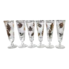 Vintage Autumn Gold Leaf Pilsners- Set Of 6 -Libbey Shop vintage autumn gold leaf pilsners set of 6 3222