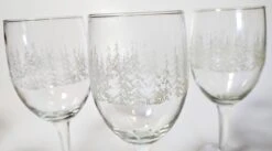 Vintage Frosty Pine Goblets- Set Of 6 -Libbey Shop vintage frosty pine goblets set of 6 2502